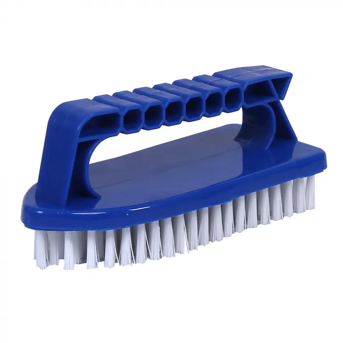 Perie cu maner pentru curatarea liniei apei,polipropilena,albastru,14 cm