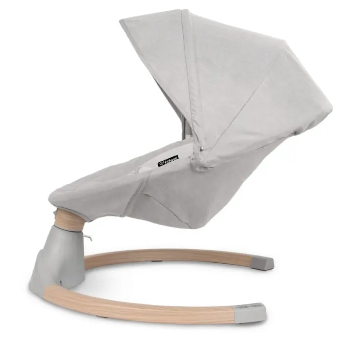 Leagan electric 2 in 1 Kidwell Luxi, sunete si jucarii, wooden light melange KID103089 — imaginea 3