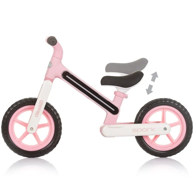 Bicicleta Chipolino Spark, echilibru, fara pedale, roz KID060305 — imaginea 3