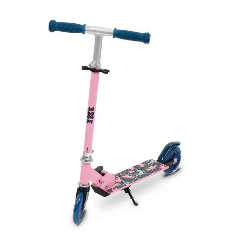 Trotineta WXM SKIPO Unicorn, pliabila, 2 roti, LED, aluminiu KID098095 — imaginea 2