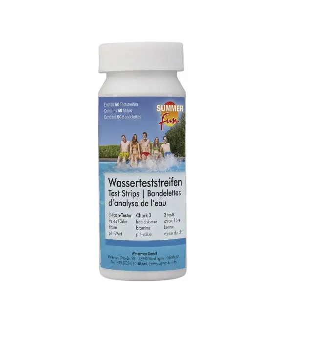 Set 50 betiosare ultrarapide pentru calitatea apei, testare clor si pH