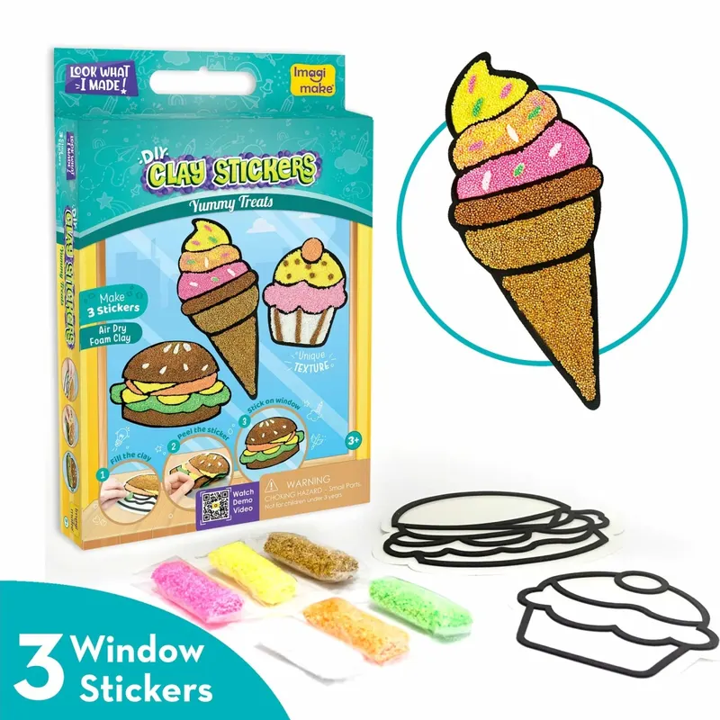 Set Creativ Stickere pentru Fereastra – Yummy Treats NEW