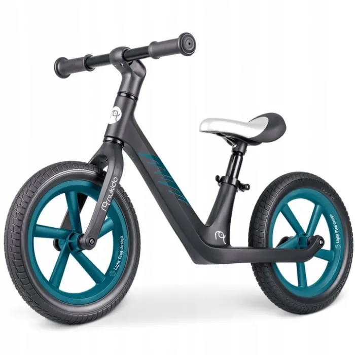 Bicicleta Nukido Light Flee, echilibru, fara pedale, roti EVA, negru KID623074