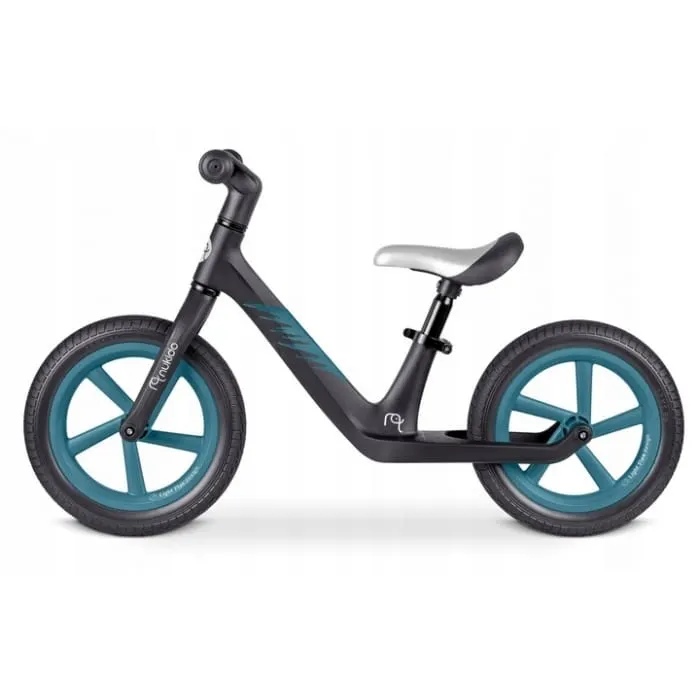 Bicicleta Nukido Light Flee, echilibru, fara pedale, roti EVA, negru KID623074 — imaginea 2