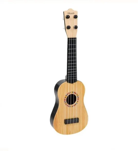 Chitara pentru copii cu 4 corzi,Plastic, +3 ani