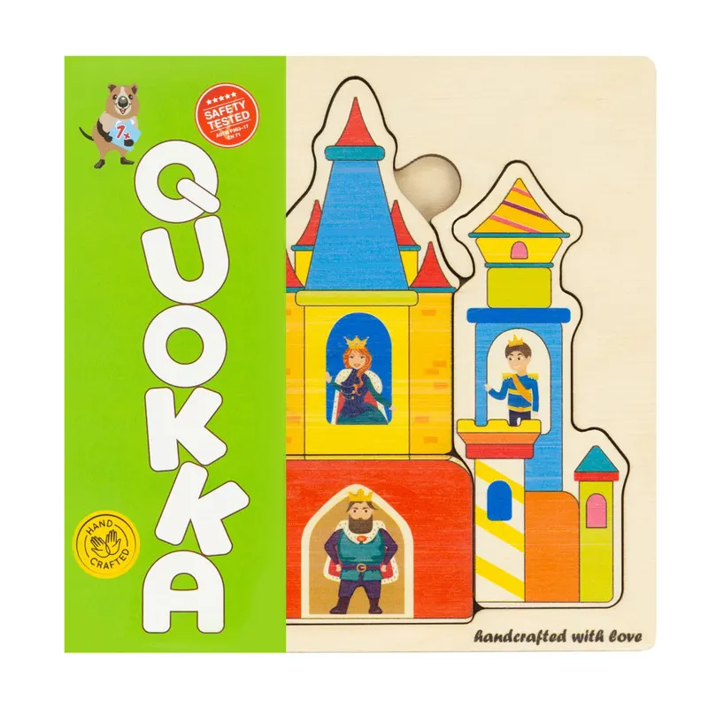 Puzzle Lemn - Castelul
