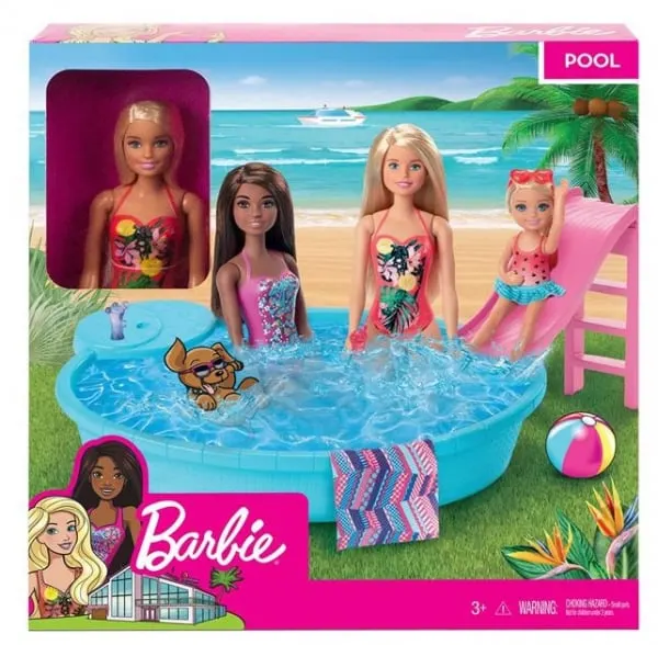 Set de joaca Barbie, O zi la piscina