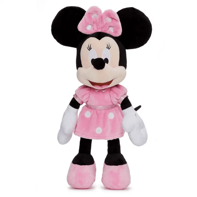 Jucarie de Plus Disney Minnie Mouse 38 Cm, Originala, Moale si Sigura pentru Copii