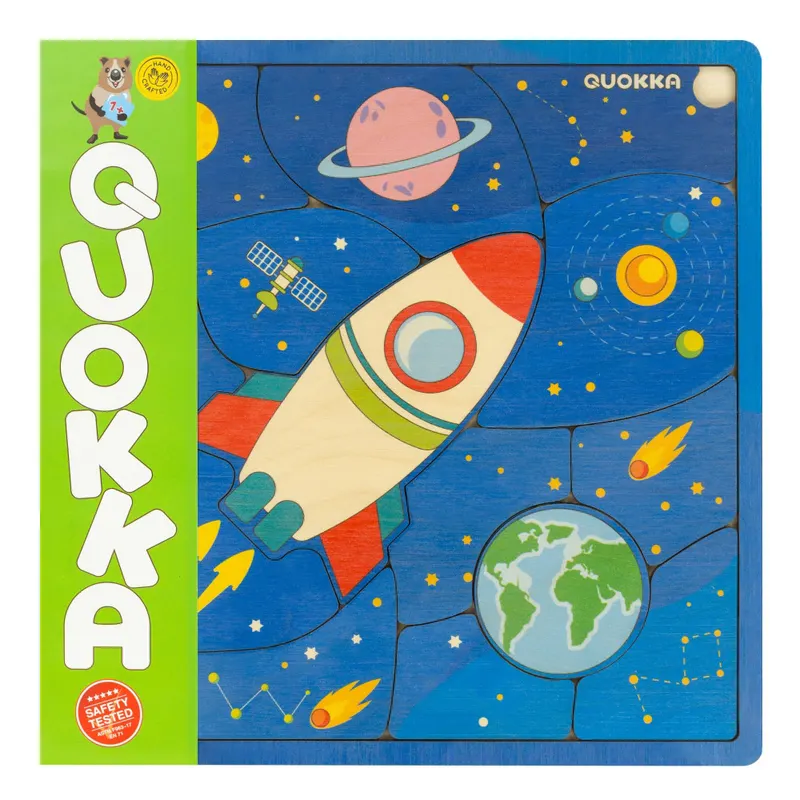 Puzzle Lemn - Spatiul 12 piese