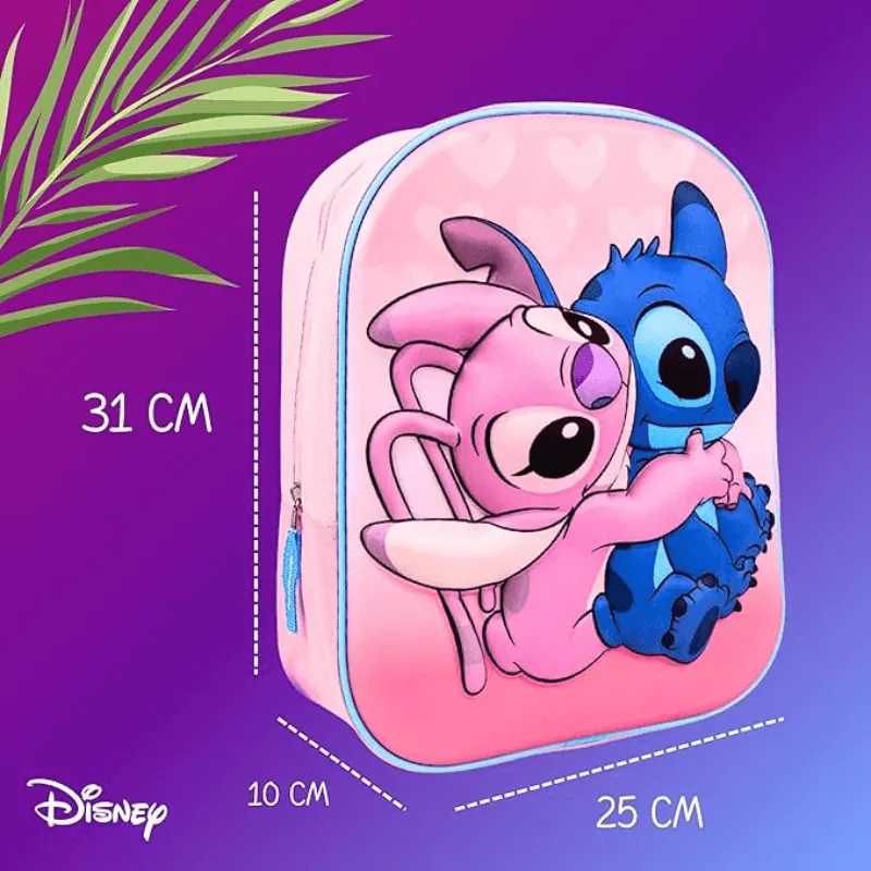 Ghiozdan Disney Stitch & Angel, Prietenul Magic pentru Școală și Joacă