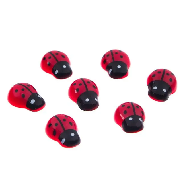 Buburuze din lemn pentru activitati crafts,1.5 cm,50 bucati