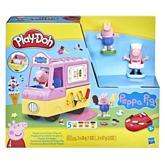 Play-Doh - Peppa Pig si Masina de Inghetata