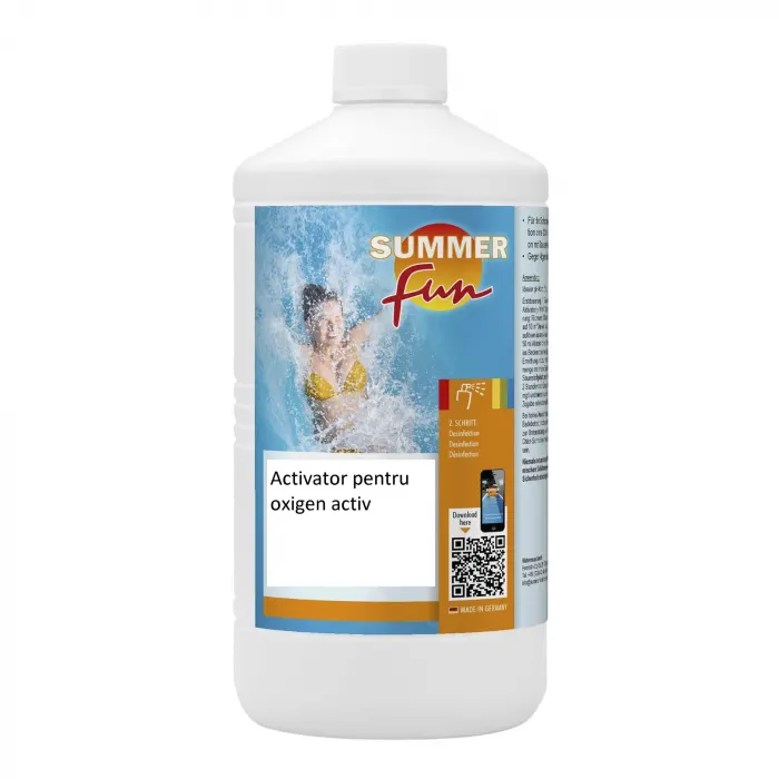 Activator pentru oxigen activ pentru tratamentul apei din piscina,1 L