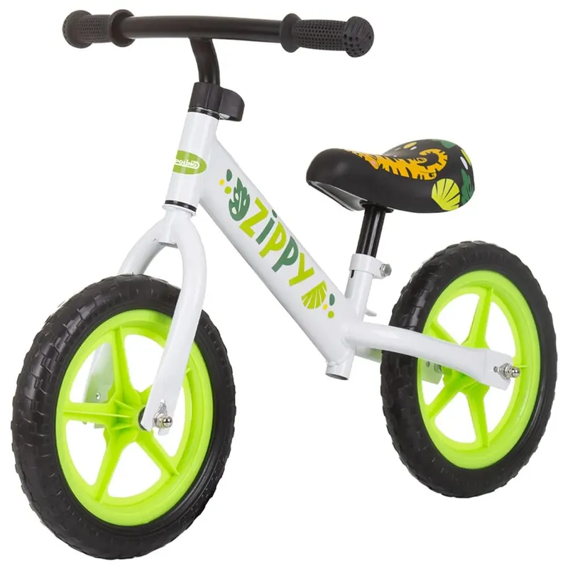 Bicicleta Chipolino Zippy, echilibru, fara pedale, verde KID062842
