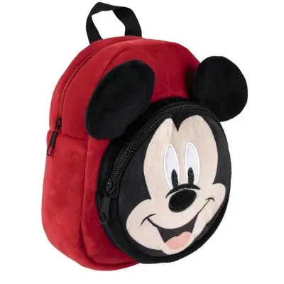 Ghiozdan personalizat de plus Mickey Mouse