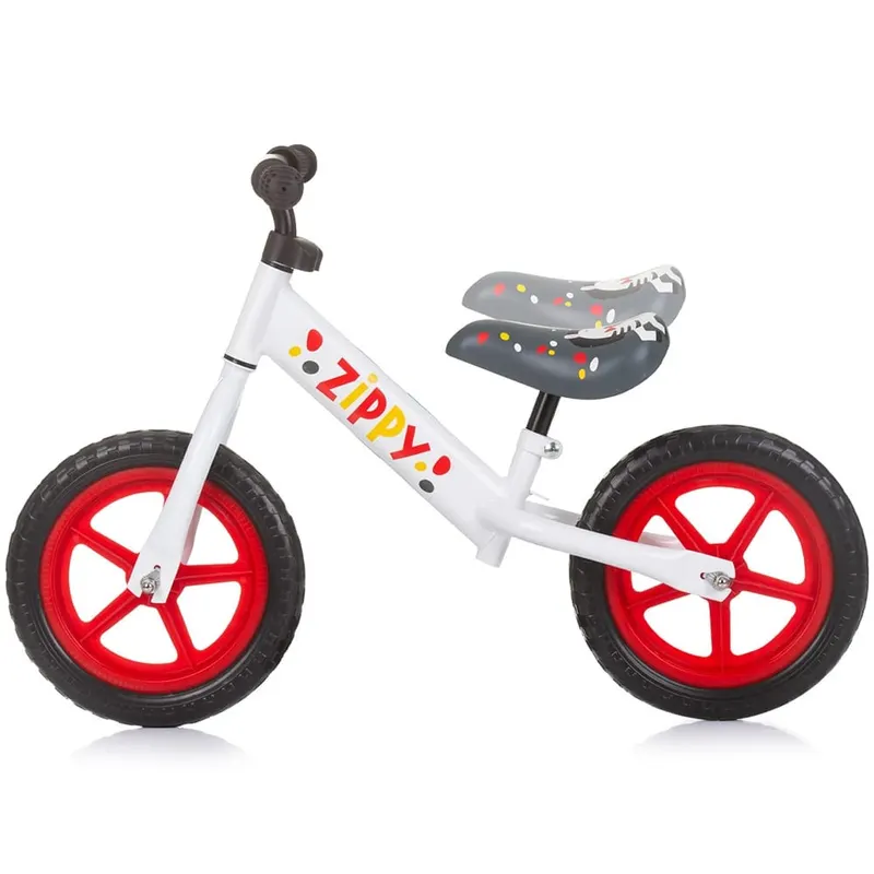 Bicicleta Chipolino Zippy, echilibru, fara pedale, rosu KID062859 — imaginea 2