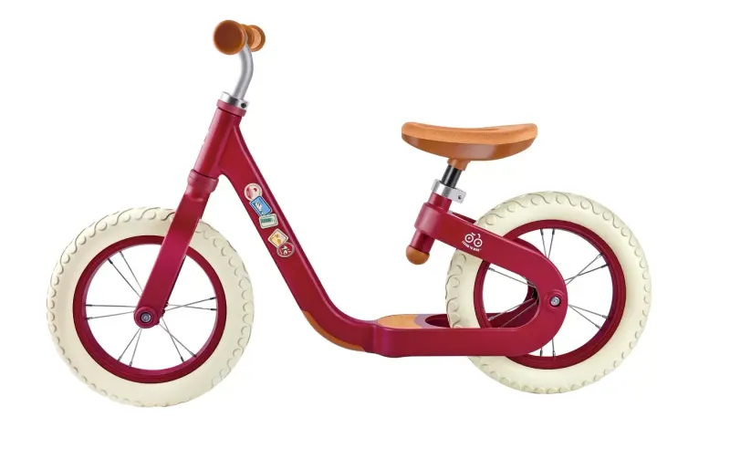 Bicicleta copii Hape, echilibru, fara pedale, rosu KID035638