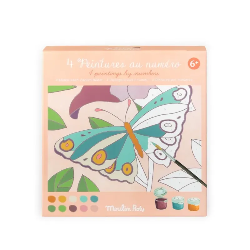 Set creativ de pictura dupa numere, Moulin Roty