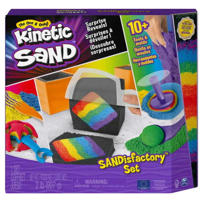 Kinetic Sand Set de Joaca Sandisfactory