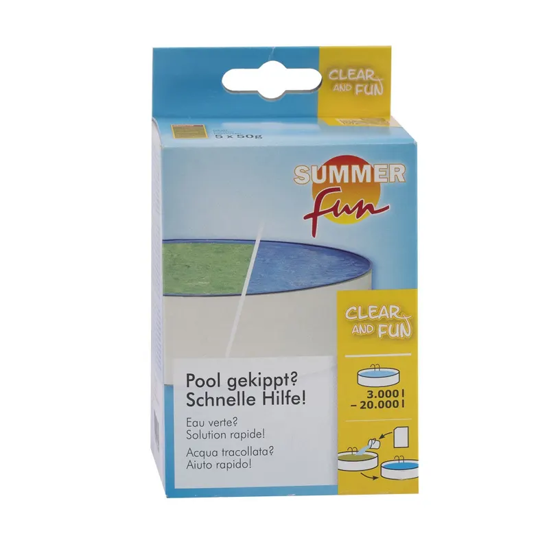 Tratament anti-alge pentru intretinerea apei din piscina,3000 - 5000 L, 175 g