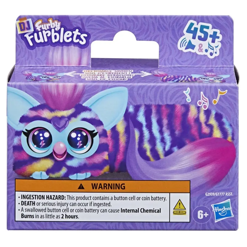 FURBY DJ FURBLETS JUCARIE INTERACTIVA RAZZ MA TAZZ