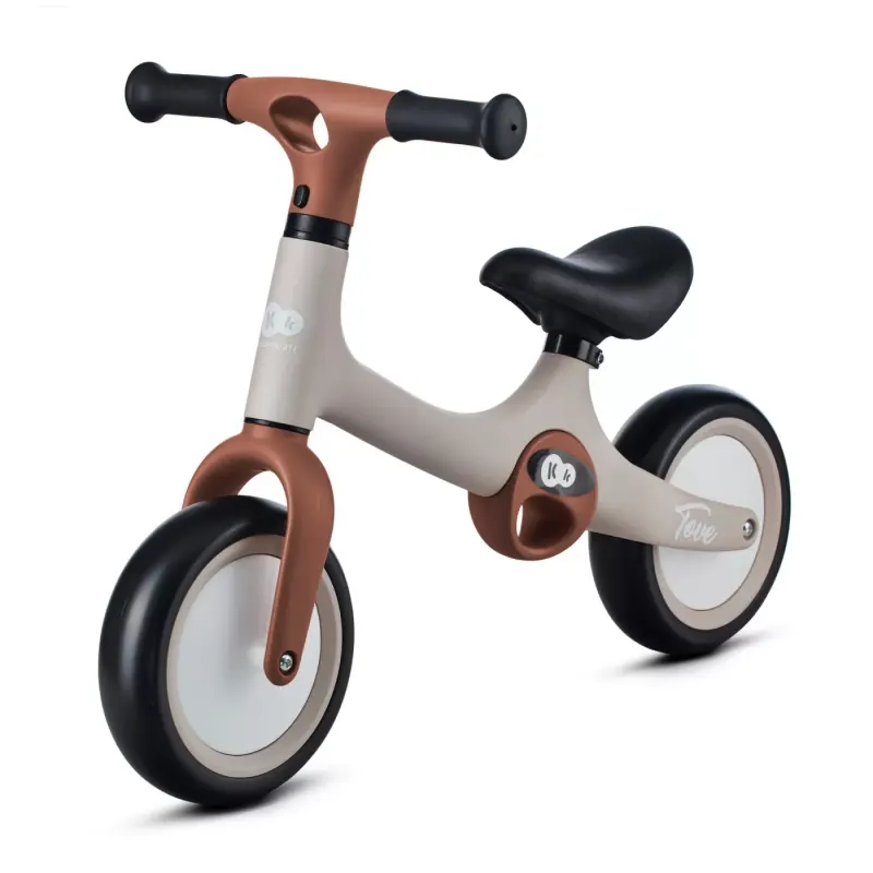 Bicicleta Kinderkraft Tove, echilibru, fara pedale, bej KID922284