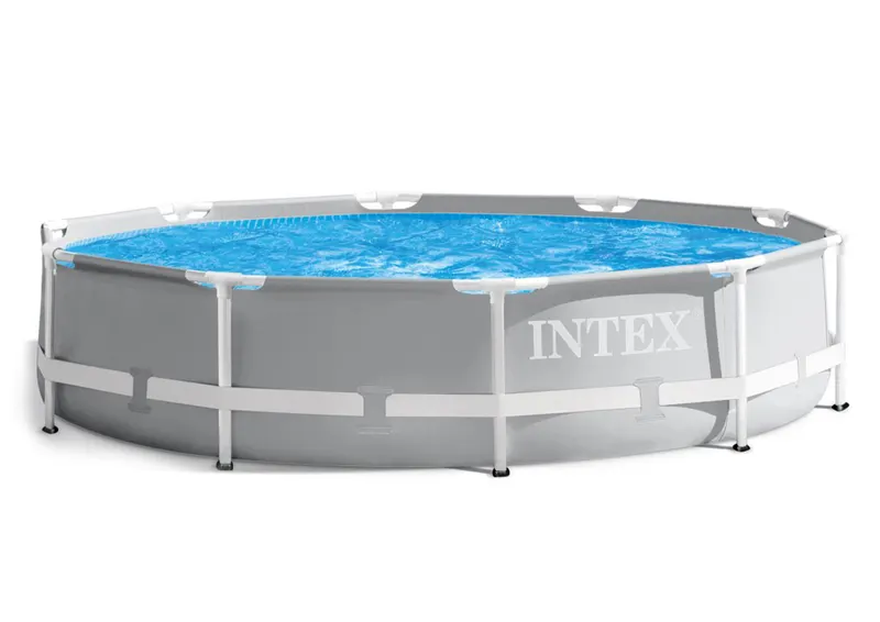 Piscina cu cadru metalic Intex 26702, rotunda, 305x76 cm, pompa filtrare inclusa KID414270 — imaginea 2