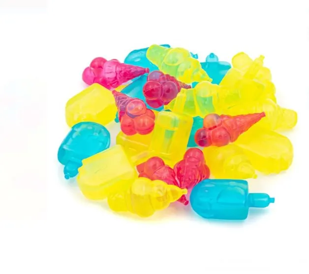 Set 24 forme reutilizabile gheata pentru bauturi,Design Ice cream , Multicolor