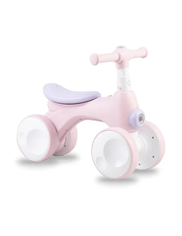 Bicicleta copii Momi Tobis, lumini, sunete si balonase, roz KID035271