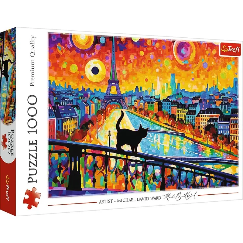 Puzzle Trefl 1000 Pisica Din Paris