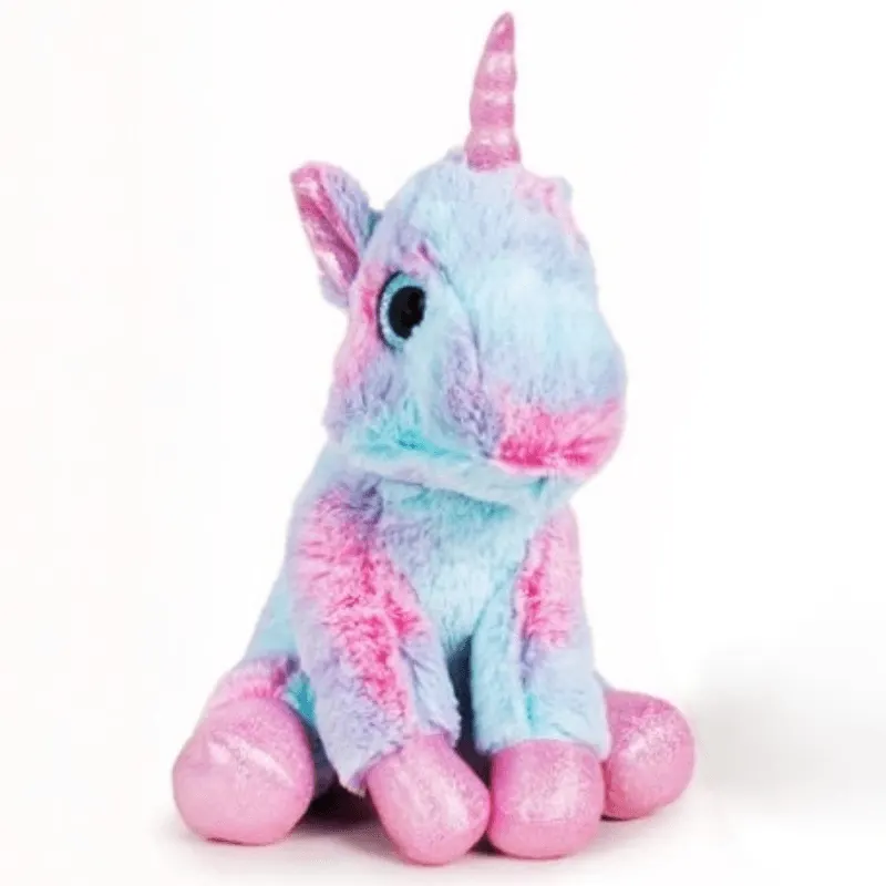 Unicorn de Pluș 20 Cm, Jucărie Moale și Strălucitoare pentru Copii, Prietenul Magic și Cadoul Perfect, Albastru
