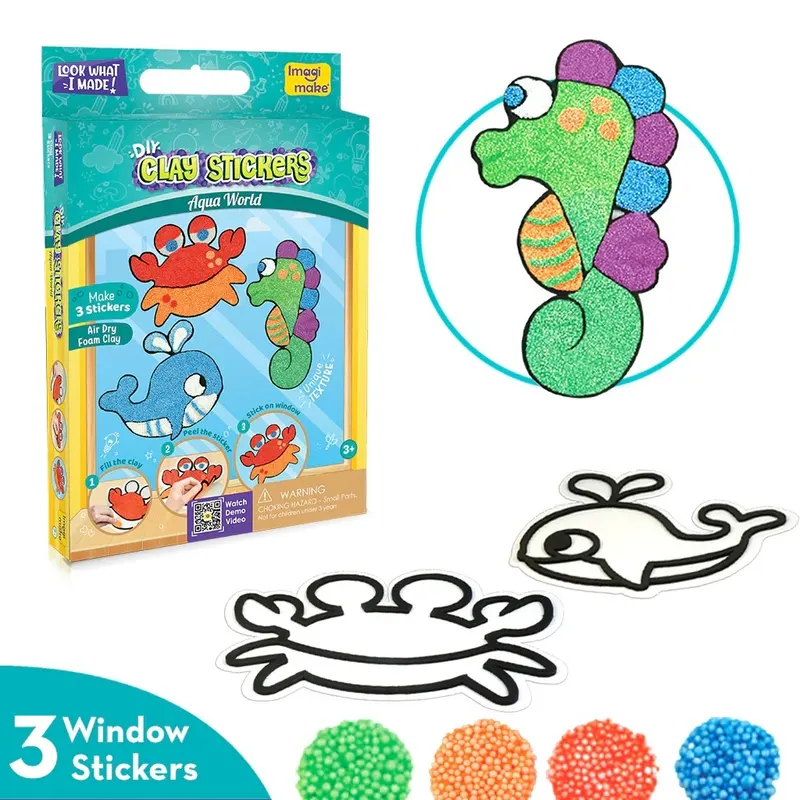 Set Creativ Stickere pentru Fereastra – Aqua World NEW
