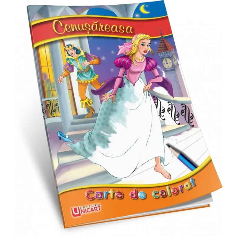 Carte de colorat E i poveE ti , Cenusareasa, tip A5, 16 pagini