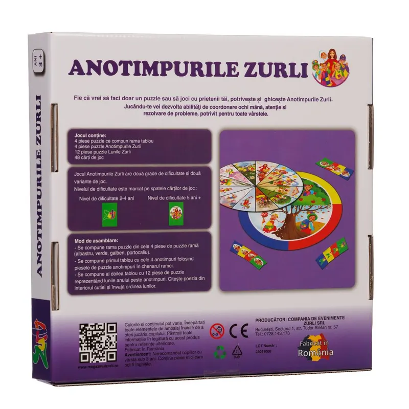 Joc Anotimpurile Zurli, joc educativ de familie — imaginea 2