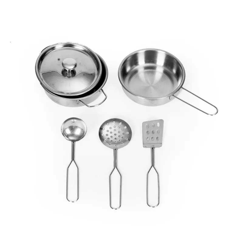 Bucatarie copii Ecotoys, lemn, cuptor si accesorii, alb KID012824 — imaginea 5