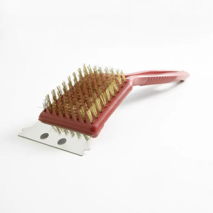 Perie pentru curatare gratar,plastic,18 cm