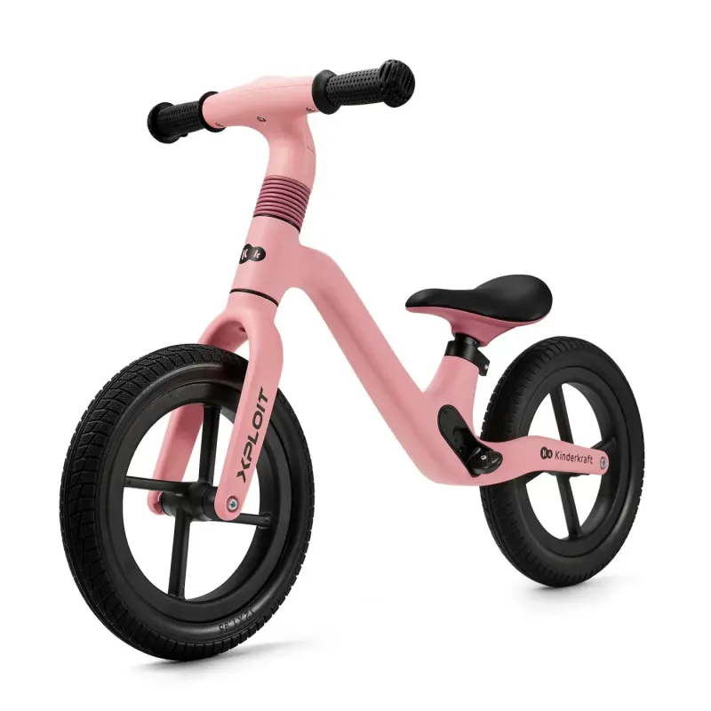 Bicicleta Kinderkraft Xpoit, fara pedale, echilibru, roz KID924998