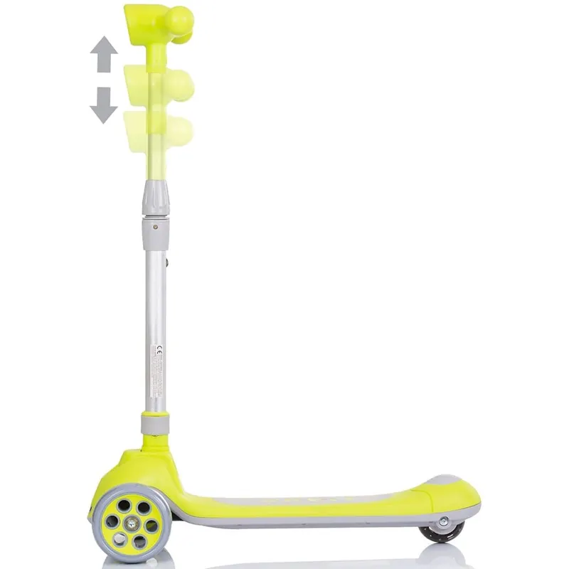 Trotineta Chipolino Orbit, lumini, pliabila, ghidonul reglabil, verde KID055530 — imaginea 2