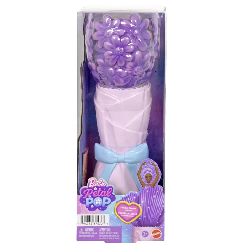 BARBIE PETAL POP SET PAPUSA BARBIE MARGARETA MOV SI ACCESORII