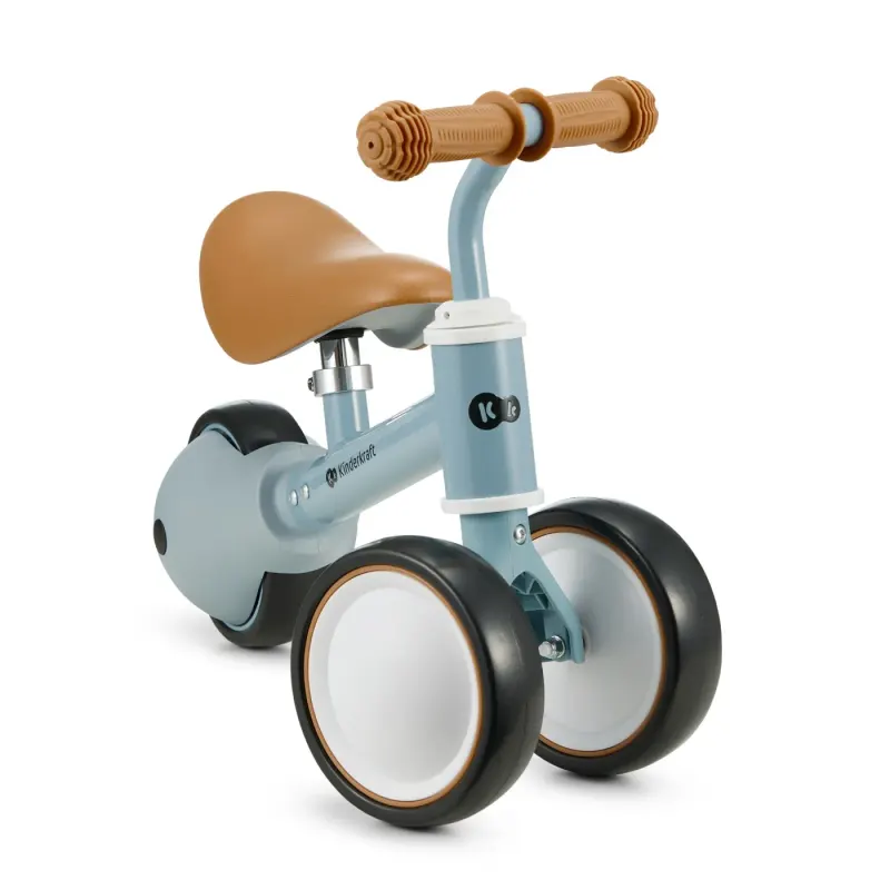 Bicicleta Kinderkraft Cutie, echilibru, 3 roti, albastru KID925377 — imaginea 2