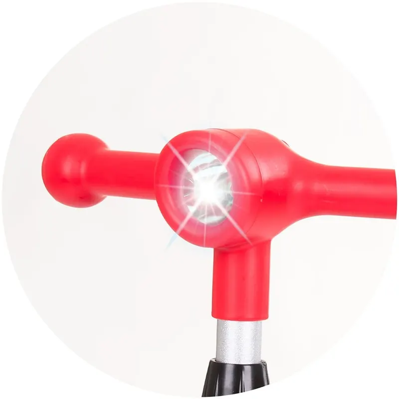Trotineta Chipolino Orbit, lumini, pliabila, ghidonul reglabil, rosu KID055554 — imaginea 4