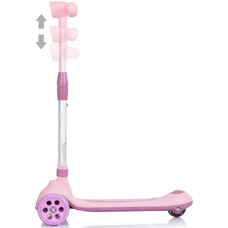Trotineta Chipolino Orbit, lumini, pliabila, ghidonul reglabil, roz KID055561 — imaginea 2