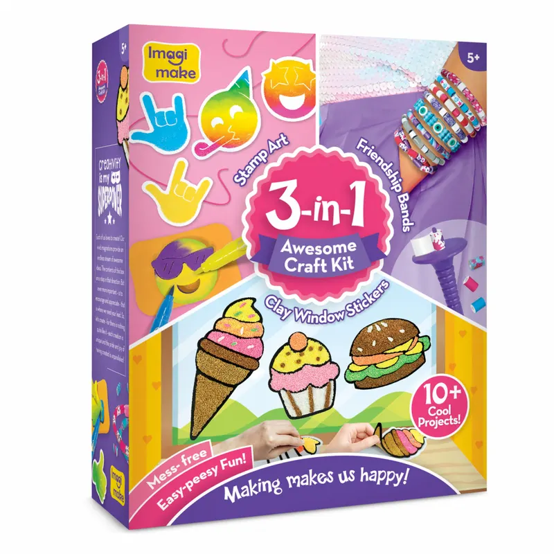 Set Creativ pentru Copii 3 in 1