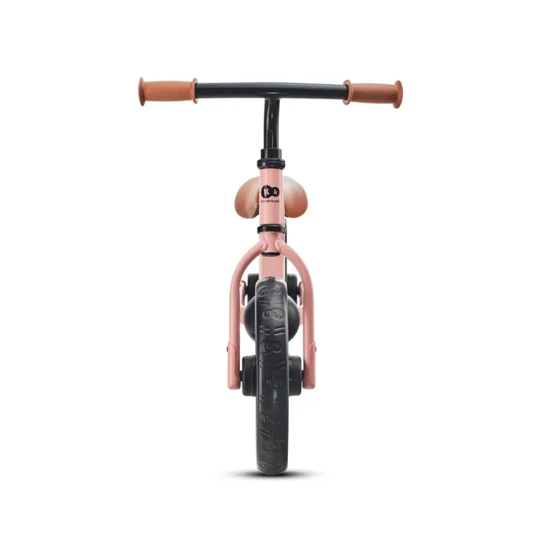 Bicicleta Kinderkraft 2Way Next, echilibru, fara pedale, roz KID922246 — imaginea 2