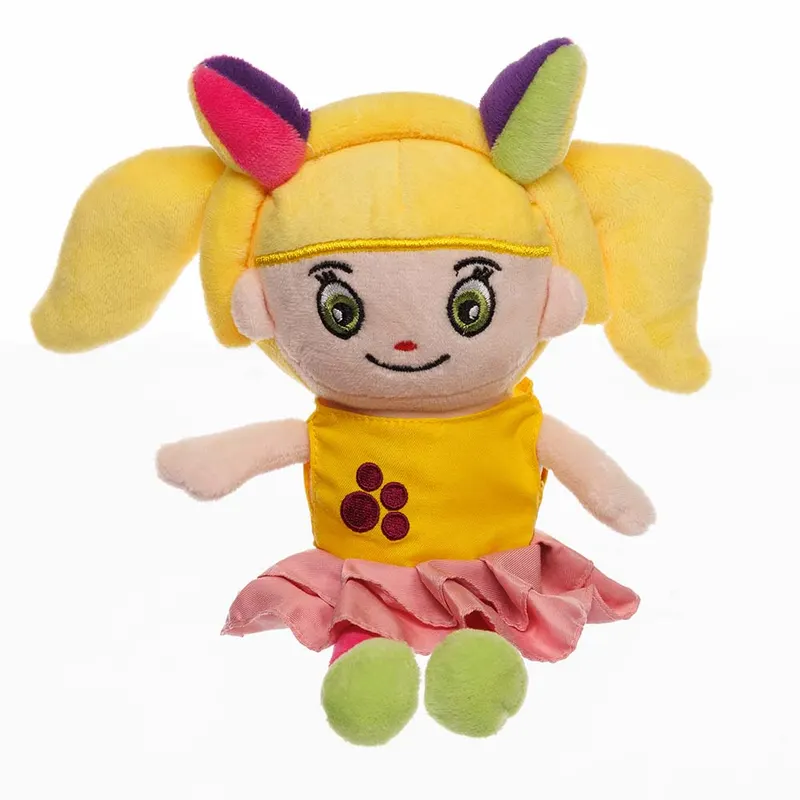 Mini Păpușa Fetița Zurli, dimensiune 15 cm — imaginea 3