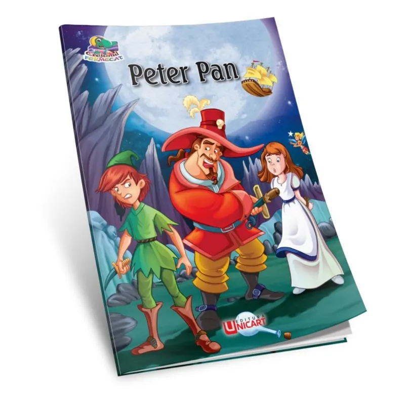 Carte de colorat E i poveE ti , Peter Pan, tip A5, 16 pagini