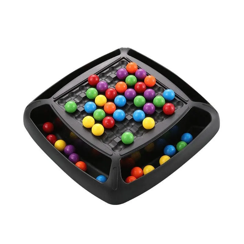 Joc Interactiv de Strategie cu Bile Colorate, 2-4 Jucatori, 48 de piese, 20.5x20.5 cm, + 3 Ani