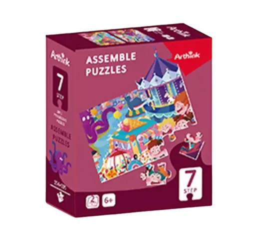 Set 2 Puzzle-uri Educative - 154 si 195 piese