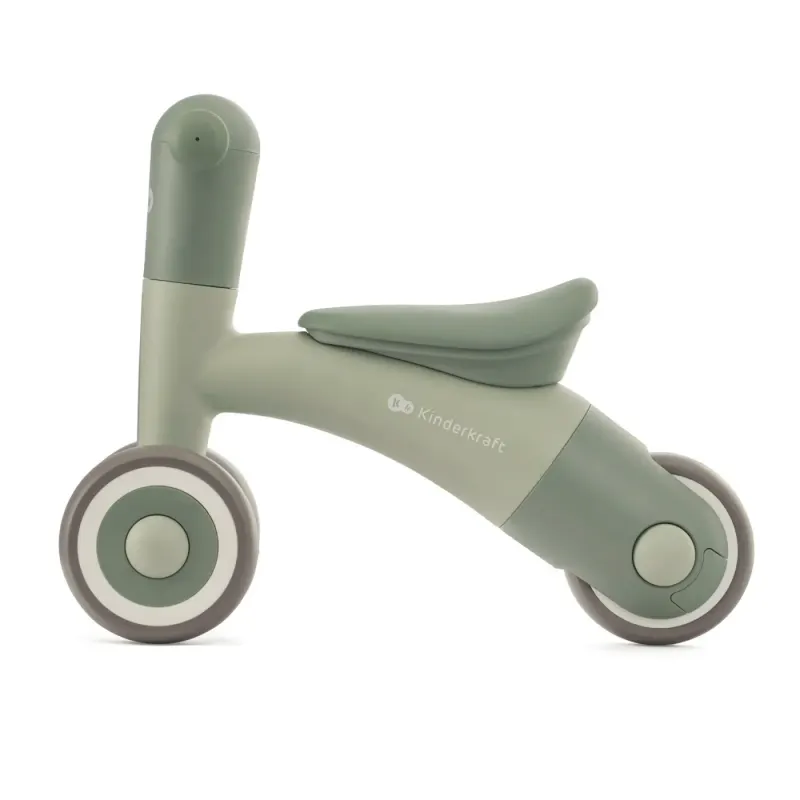 Bicicleta echilibru Kinderkraft Minibi, fara pedale, verde KID920075 — imaginea 2