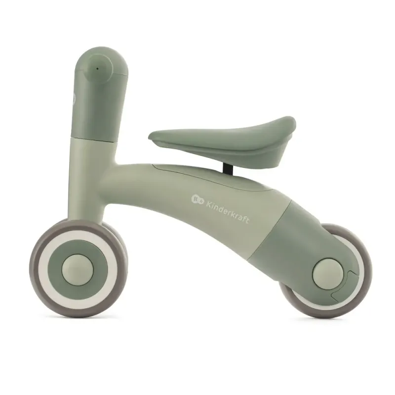 Bicicleta echilibru Kinderkraft Minibi, fara pedale, verde KID920075 — imaginea 3